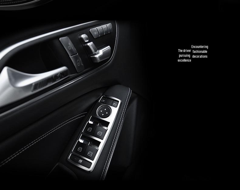Наклейка на кнопку блокировки памяти сиденья Mercedes C200 E-Class GLA CLA GLK GLE CLS ML