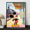 Disney Mickey Mouse 1928 steam train diamond painting handmade diy mosaic art painting kit home decoration