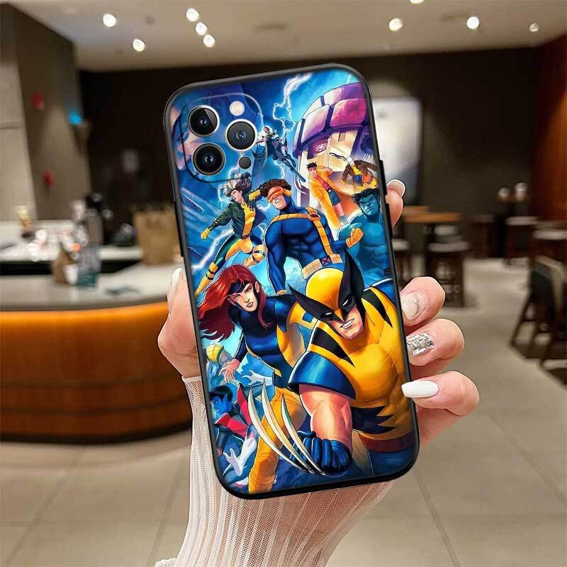 Чехол X-Men для Samsung Note 20 10 S25 Plus Ultra Lite FE M20 M21 M30 M31 M51 A11 A26 A51 A52 A53 A56 A70 A71 A72 A73