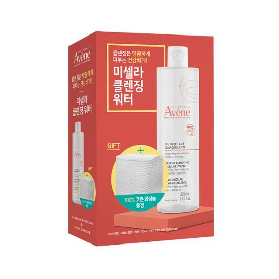 Avene Мицеллярная очищающая вода 400мл Специальная (+Косметическая подушечка)