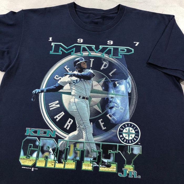 Футболка Ken Griffey Jr 1997 MVP Хлопок Вся JJ4489 Унисекс Футболка
