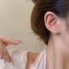Серебряные серьги S925 из халцедона, модные, легкие, роскошные