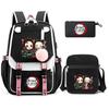 Ghost Extermination Surrounding Animation Backpack Campus Trend Primary And Secondary School Students Schoolbag Pencil Bag Shoulder Bag
