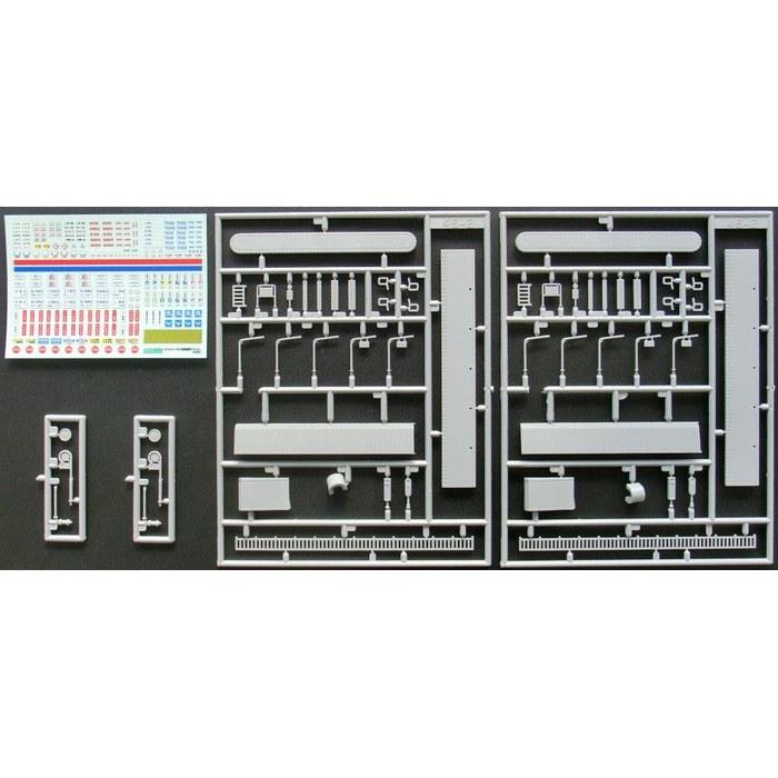 Greenmax N Gauge 2155 Tram Stop (Unpainted Kit) Gray