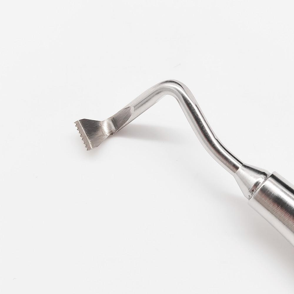 Хирургический инструмент для зубного имплантата, надкостничный подъемник для отражающего ретрактора, зубчатый кончик, инструмент для уменьшения натяжения кожного лоскута