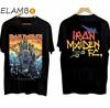 Футболка Iron Maiden Where Eagles Dare Мерч Iron Maiden Футболка для фанатов Двусторонняя