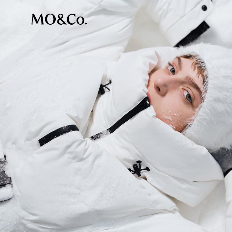 МО&Ко. Женская двусторонняя пуховая куртка с капюшоном