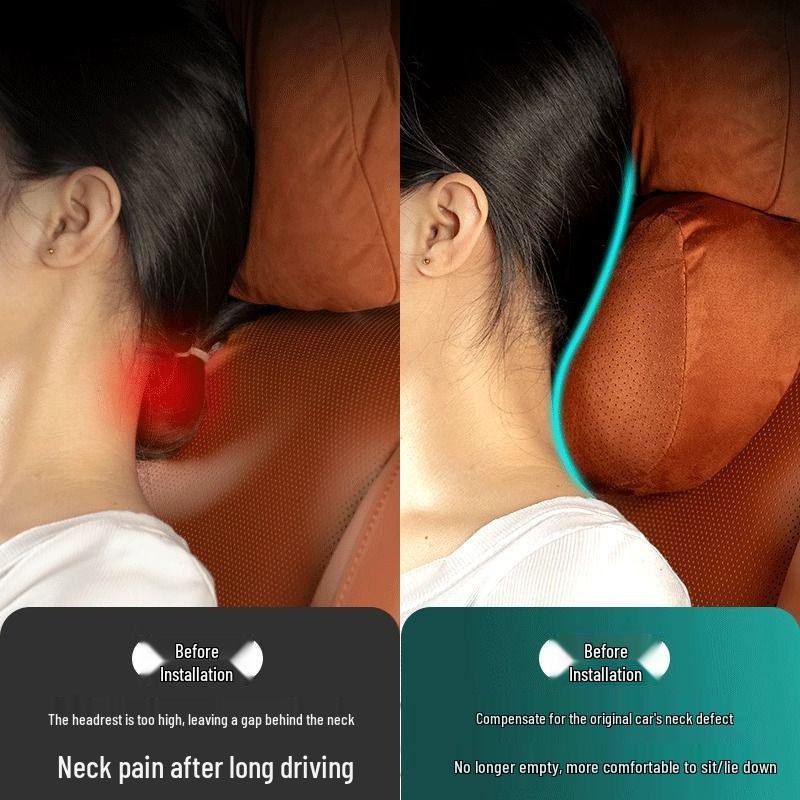 Ideal Car Neck Support Pillow for Headrest L6L7L8L9 - Soft Auxiliary Cushion