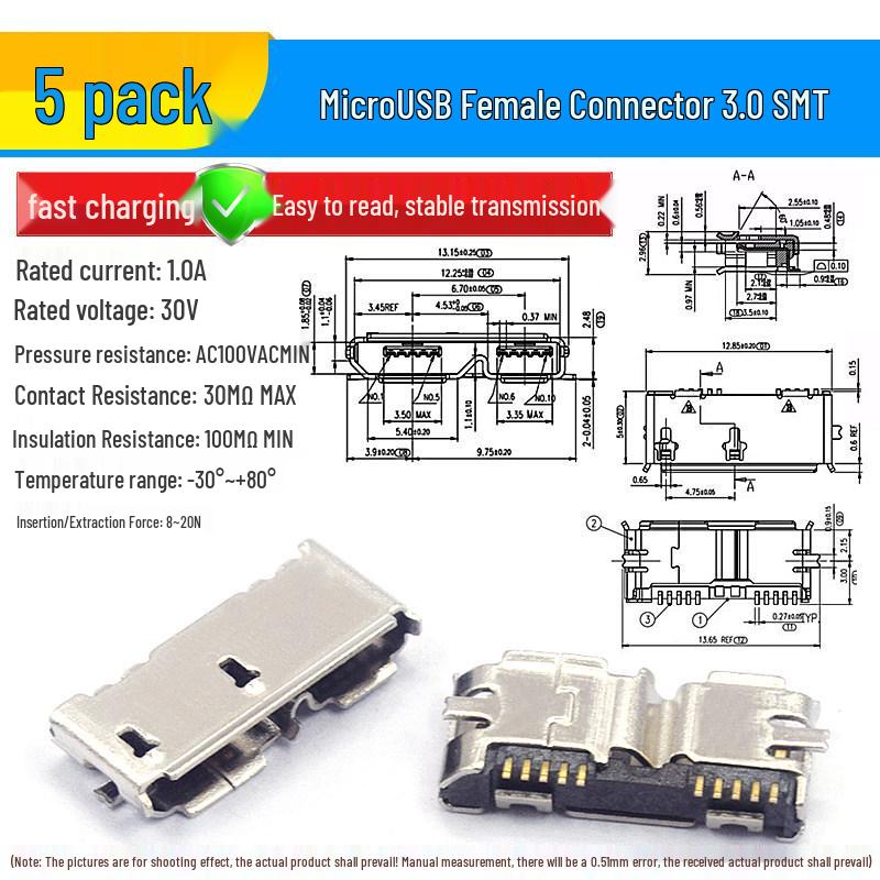 USB Type-C female на male Коннектор, Адаптер с портами Type-A/B, Micro/Mini-USB
