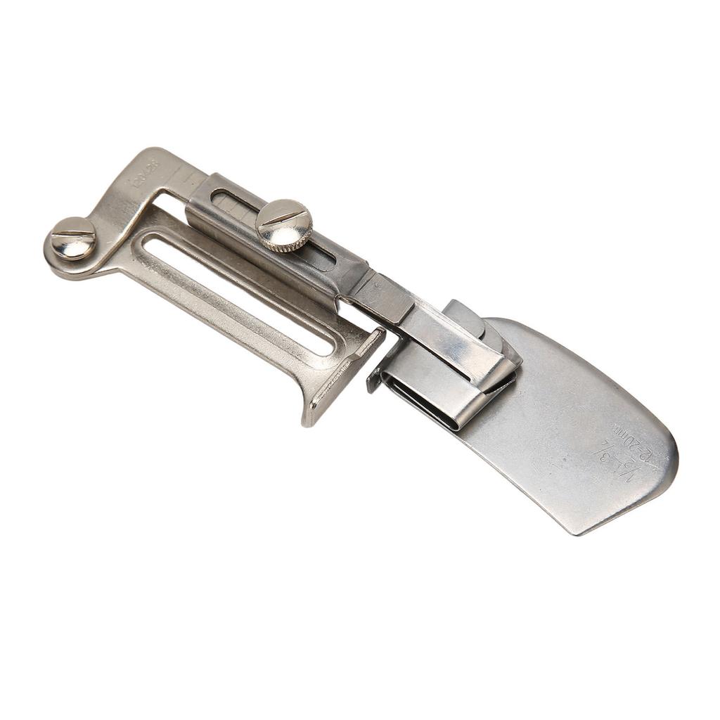 Швейный окантователь 12-20 мм Регулируемый Прочная сталь Легкая установка Папка для плоскошовной машины для промышленной швейной машины