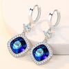 Lindon Zircon Copper Alloy Earrings Drop Earrings For Women Wedding Party Gifts