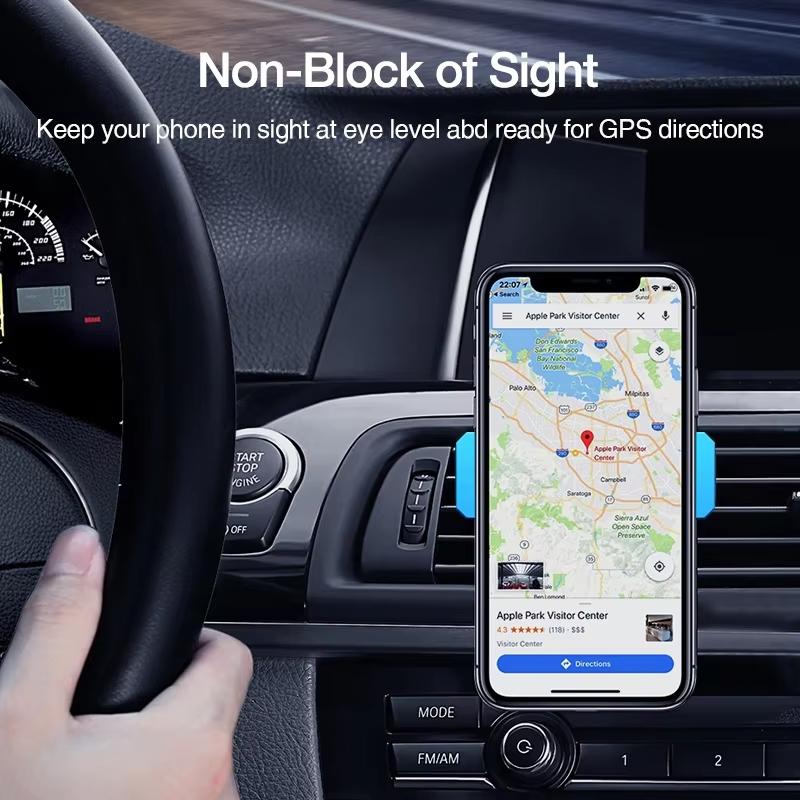 Автомобильный держатель для телефона с креплением на воздуховод, подставка для iPhone, вращение на 360 градусов, крепление на воздуховод, держатель для мобильного телефона, кронштейн для поддержки GPS, универсальный