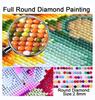 DIY 5D Алмазная картина Анимация Цифровой комплект Полный бриллиант для взрослых, Мозаика Кристалл Горный хрусталь Вышивка Картина Искусство Ремесло Украшение стены дома Подарок