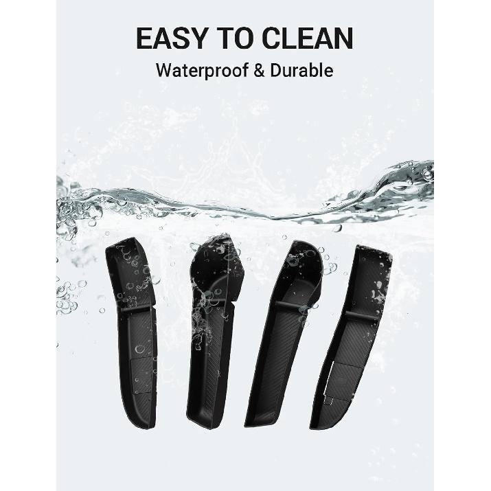 BASENOR 2026 2025 2024 Tesla Model 3 Door Side Storage Box, Door Pocket Liners, TPE Front & Rear Side Organizer Tray Protector Liner For Model 3