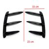 Fit For Mercedes-Benz Accessories 2013-2018 W176 A200 A250 A260 A45 AMG Hatchback Car Rear Bumper Air Intake Vent Canard Splitte