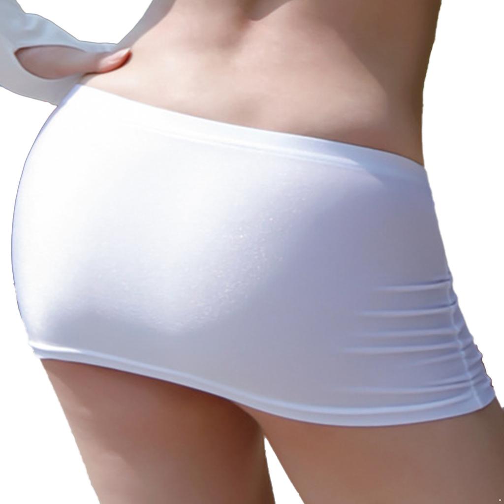 Женская мини-юбка с низкой посадкой и эластичным поясом, пляжная одежда, ночное белье