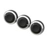 3pcs Per Set Aluminum Alloy Car Styling Air Conditioning Knob AC Knob Heat Control Switch Button Knob For Ford Focus MK2 MK3