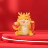 Chinese Resin Dragon Statue, Year Figure, Cute Sculpture for Cabinet,
