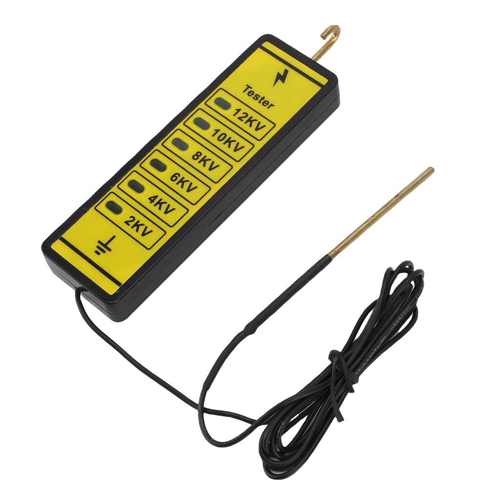 Portable Electric Fence Voltage Tester 12kv Electric Fence Voltage Fault Finder with 6 Indicator