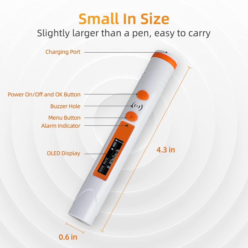 Детектор противоядерного излучения, монитор гамма-рентгеновского излучения, цифровой тестер радиационной активности со звуковой сигнализацией