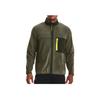 Under Armour Однотонная куртка с длинным рукавом и застежкой-молнией, мужская куртка, зеленая 1373277-390