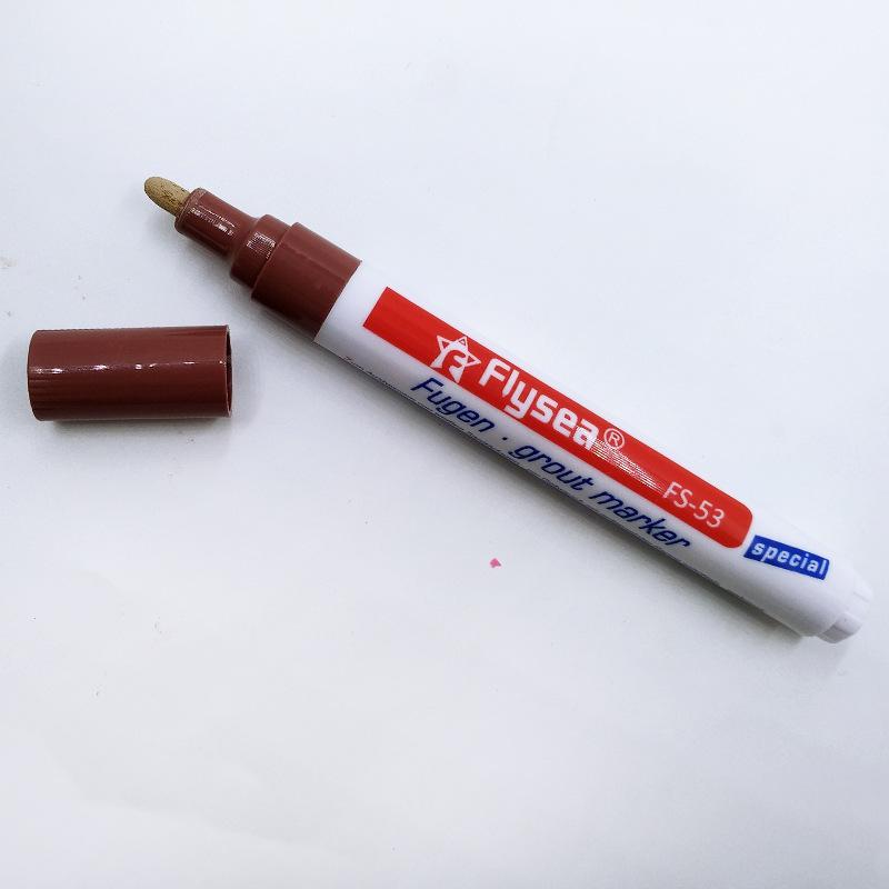 New Home Decor Tile Marker Repair Wall Pen White Grout Marker Odorless Non Toxic for Tiles Floor