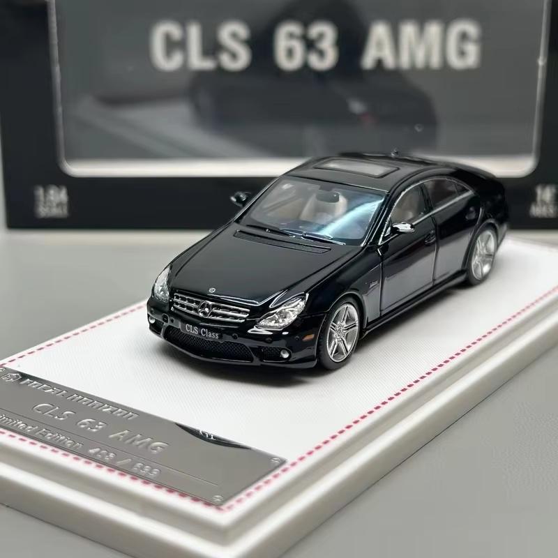 Новое в наличии Fh 1:64 Mercedes-Benz Cls 63 Amg Mk1 C219 Литой Миниатюрный Металлический Ограниченная Серия Украшения Mercedes Индивидуальные Игрушки Игрушка для Ребенка