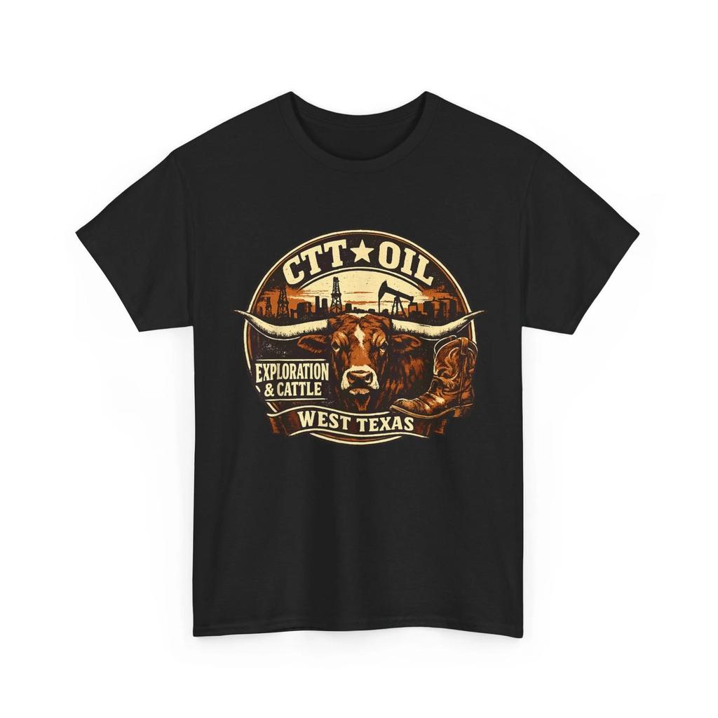 CTT Oil Exploration & Cattle Company Texas T-Shirt