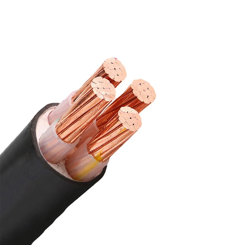 Shengyu YJV Copper Core 3/4/5 Core PVC Sheathed Medium/Low Voltage Power Cable