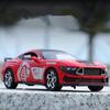 1/32 Ford Mustang Shelby GT500 литой спортивный автомобиль модель литой игрушечный гоночный автомобиль модель транспортного средства имитация звука и света детский подарок