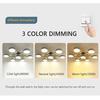 Modern Ceiling Light 3 Colors LED Chandelier Living Room Bedroom Chandelier Lustre Pendant Light Home Decoration Indoor Lighting