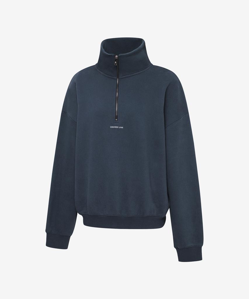 GRANDE LINE Soft Logo Half Zip