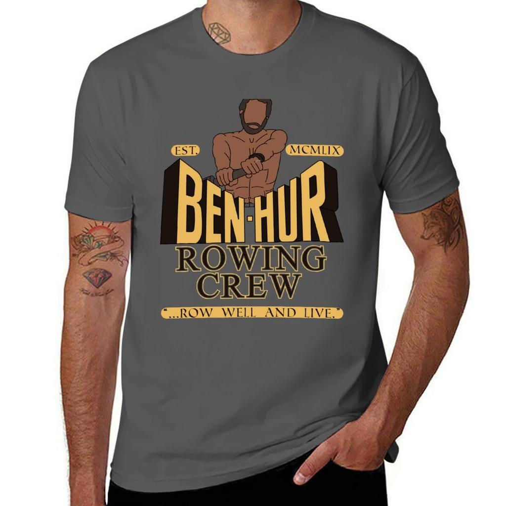 Ben Hur rowing team. T-Shirt vintage t shirts new edition hippie clothes mens graphic t-shirts hip hop