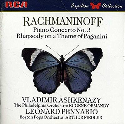 CD СЕРГЕЙ ВАСИЛЬЕВИЧ РАХМАНИНОВ, ВЛ - Концерт для фортепиано с оркестром №. 3 И Рапсодия О 65242RG RCA 1987 США Классика Б/У
