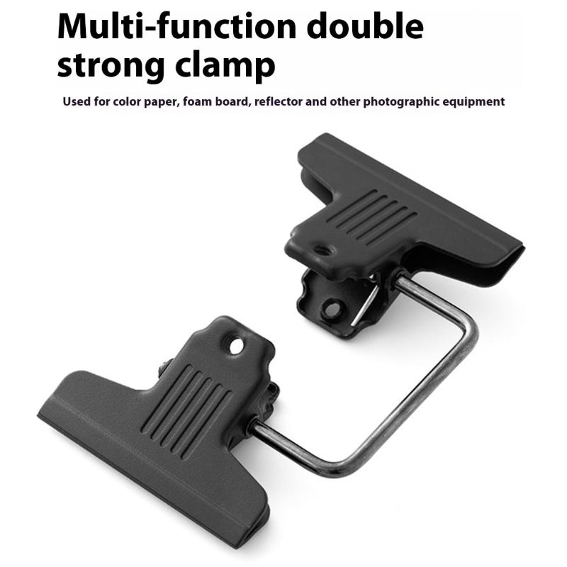 Adjustable Metal Clip Background Support Backdrop Clamps Photo Studio Photography Backdrop Stand Holder Equipment