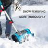 High Power Electric Snow Sweeper Cordless Portable Electric Snowplow Winter Courtyard Street Snow Shovel