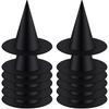 5/10pcs Halloween Witch Hat Hanging Ornaments Kids Adults Halloween Party Cosplay Costume Props Home Decoration Black Wizard Cap