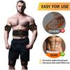 EMS стимулятор мышц брюшной пояс для похудения электрический умный ABS тренажер для рук, ног, талии, потеря веса, фитнес, вибрационный пояс