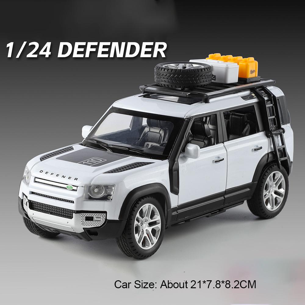 1:24 Defender U8 Model Off-road Car Toy Sound Light Pull Back Fine Detail Sports Cars Door Opened Toys Great Collectible