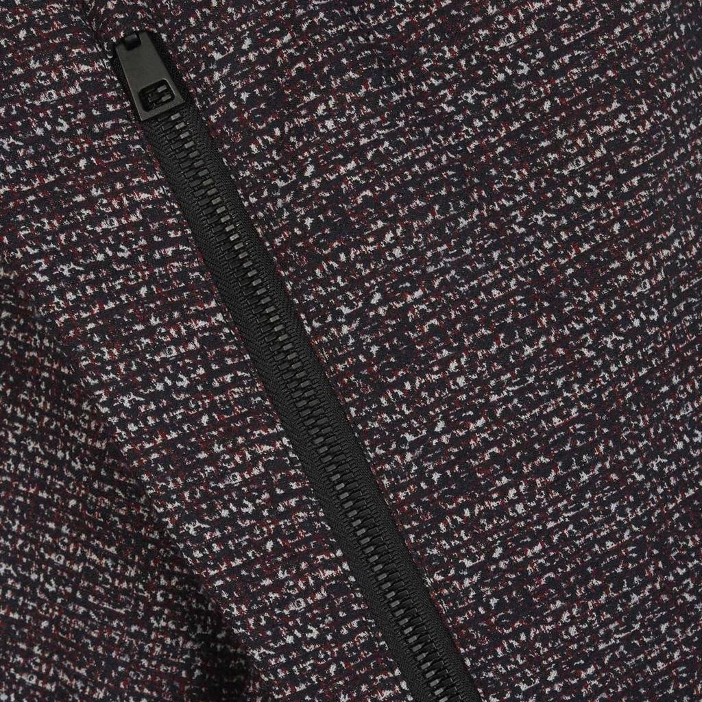Men's Nike Jacquard Logo Pattern Bundle Feet Woven Casual Pants/Trousers Dark Red CJ0804-010
