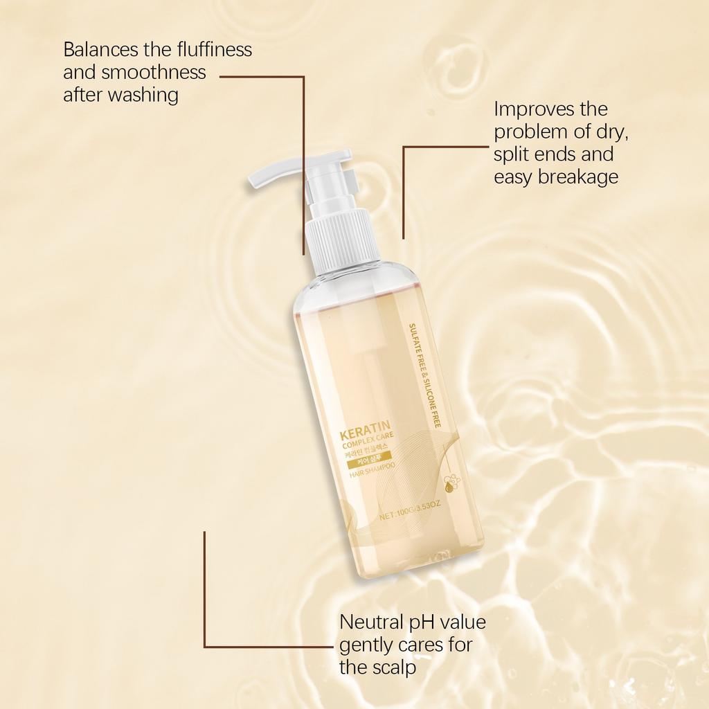 Набор шампуней Набор шампуней Способствует росту волос Питает кожу головы Увлажняющий шампунь для контроля жирности Увлажняющий кондиционер 100 мл