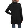 Women's Top Turtleneck Sweaters Side Slit Solid Color Pullovers Autumn and Winter Long Sleeve T-shirt Knitted Sweaters
