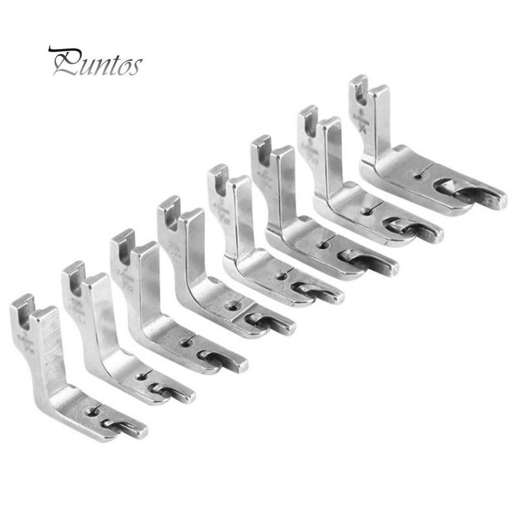 Universal Industrial Single-Needle Foot Sewing Machine Rolled Hem Presser Foot