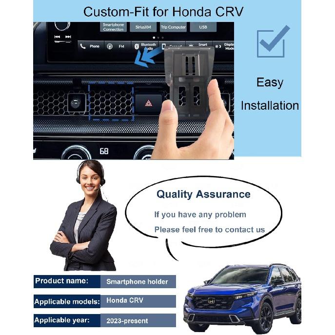 Держатель для мобильного телефона Honda CRV MagSafe Крепление для телефона Honda CRV Cr-v Крепление Магнитный держатель для телефона для Honda CRV 2024 Аксессуары Держатель для телефона 2023 2024