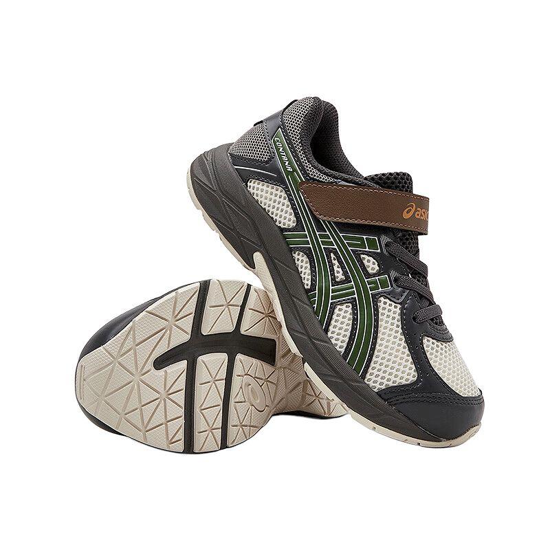 ASICS CONTANA Synthetic Leather, Textile Cushioning Abrasion Resistant Breathable Low top Kids' Running Shoes 1014A377-022