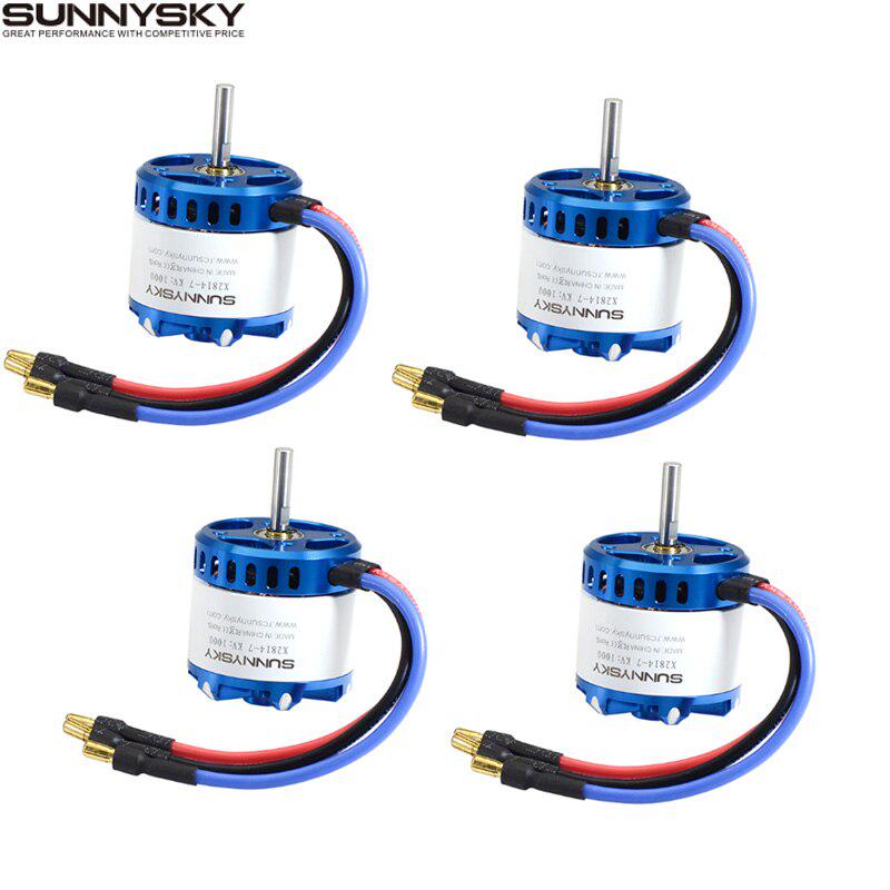 SunnySky X2814 III 1000KV Outrunner Бесщеточный двигатель с внешним ротором для радиоуправляемого самолета Квадрокоптер