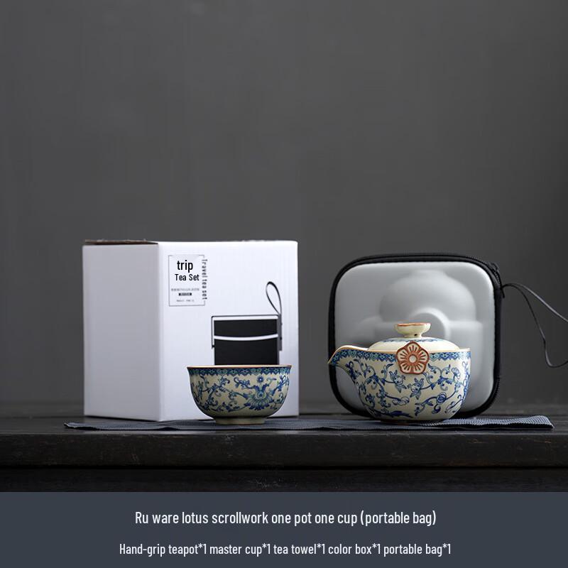 Shangqi Portable Zisha Travel Tea Set