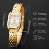 Xiaomi 2/5PCS Fashion Rectangle Women Quartz Watches Set Ladies Casual Roma Dial Watch Heart Jewelry Set Reloj Mujer (Without Box)