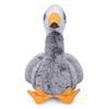 Lilizzhoumax Indian Goose Stuffed Lifelike Migratory Bird Stuffed Very Soft and Delicate Cute Crested Ibis Stuffed Girls Home Decoration Height