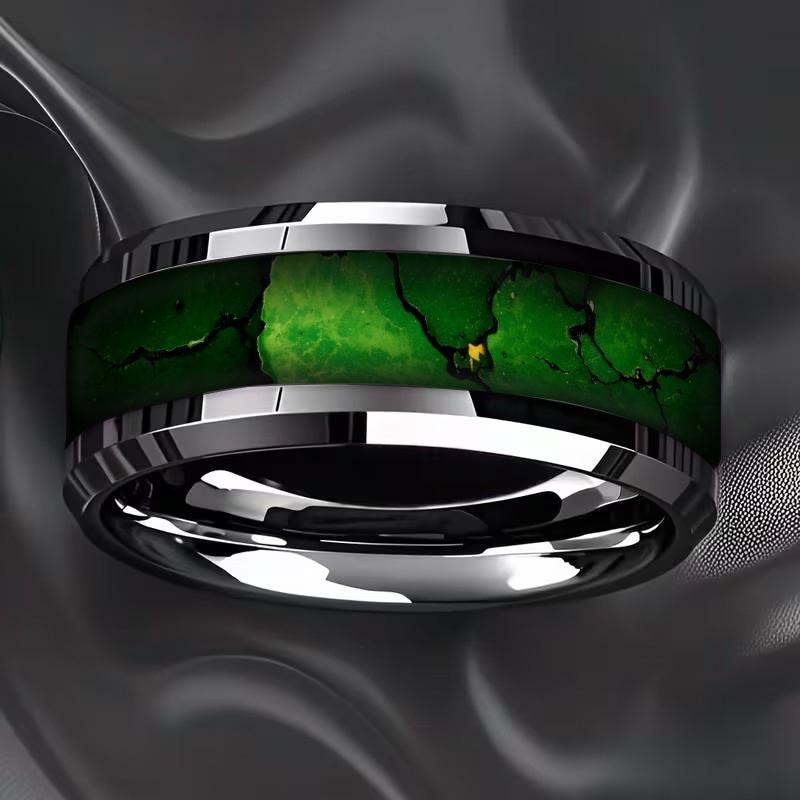 Vintage Tarot Sun Moon Star Occult Mystical Pattern Stainless Steel Rings for Men Women High Polished Wedding Band Jewelry Gift